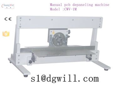 Manual V-cutting PCB Depaneling Machine Circle Blade / Linear Blade